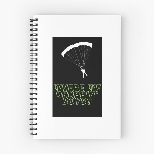 Item preview, Where We Droppin' Boys? Online Gaming Quote designed and sold by ThoughtfulPrint.