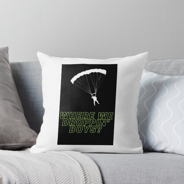 Item preview, Where We Droppin' Boys? Online Gaming Quote designed and sold by ThoughtfulPrint.