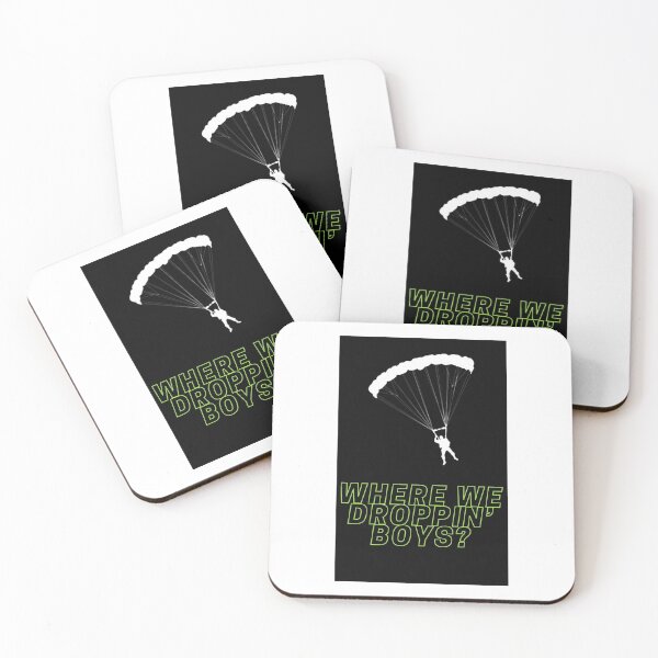 Item preview, Where We Droppin' Boys? Online Gaming Quote designed and sold by ThoughtfulPrint.