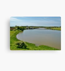 Carew Millpond Canvas Print