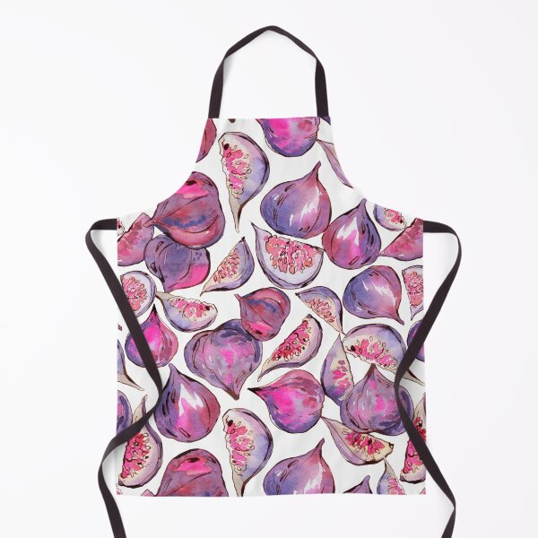 Item preview, Figs on white watercolor pattern designed and sold by AnjeseAnna.