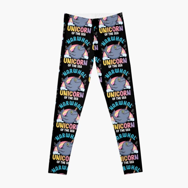 Narwhal Obsessed Leggings for Sale