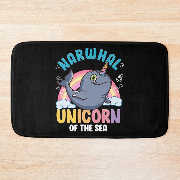 Item preview, Funny Horned Narwhal Unicorn Of The Sea Rainbow designed and sold by perfectpresents.