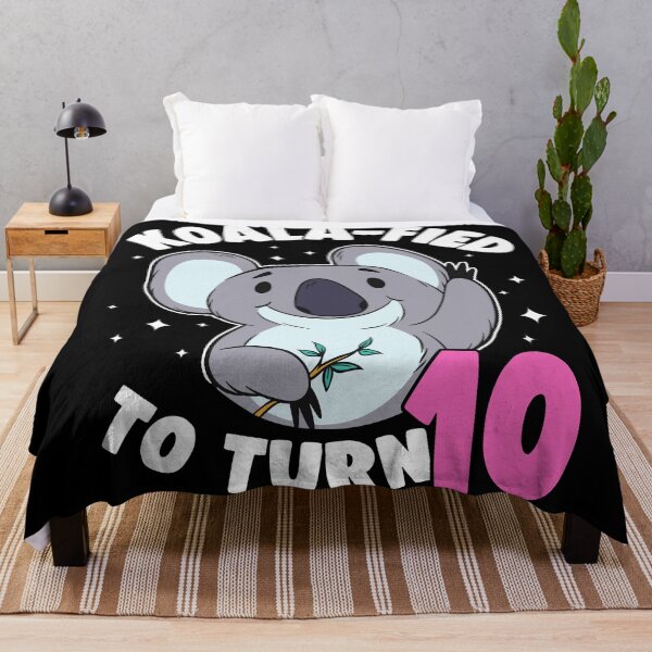 Item preview, Koala-Fied To Turn 10 Years 10th Birthday Girls Koala Lover designed and sold by Stronzi.