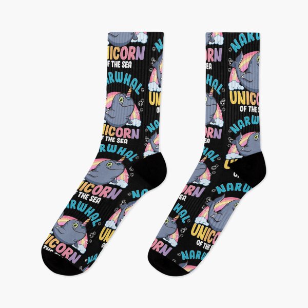 Item preview, Funny Horned Narwhal Unicorn Of The Sea Rainbow designed and sold by perfectpresents.