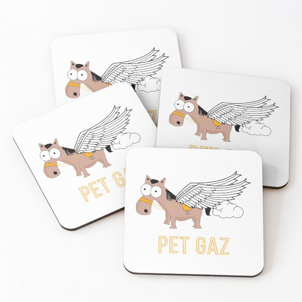 Item preview, Pegasus Pet Gaz Funny French Pun About Farts designed and sold by Nathalie Aynié.