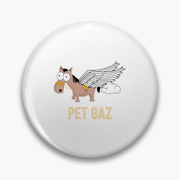 Item preview, Pegasus Pet Gaz Funny French Pun About Farts designed and sold by Nathalie Aynié.