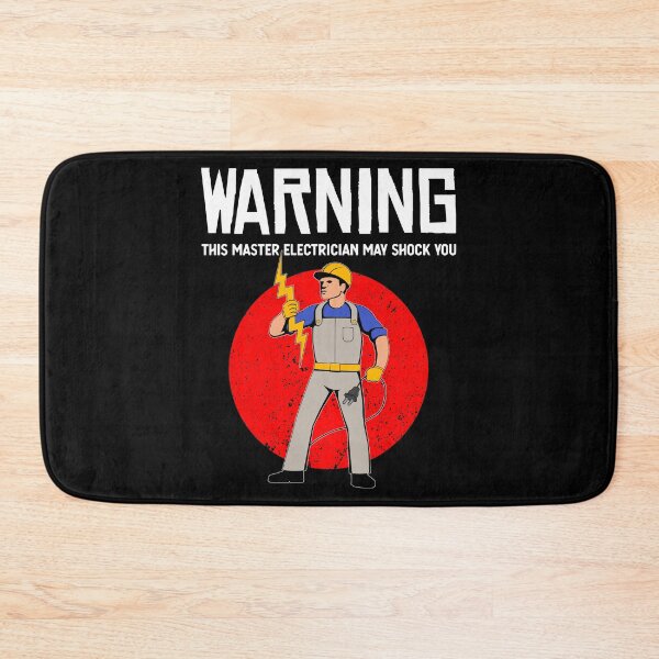 Item preview, Funny Warning Master Electrician Shock Electrical Work product designed and sold by jakehughes2015.