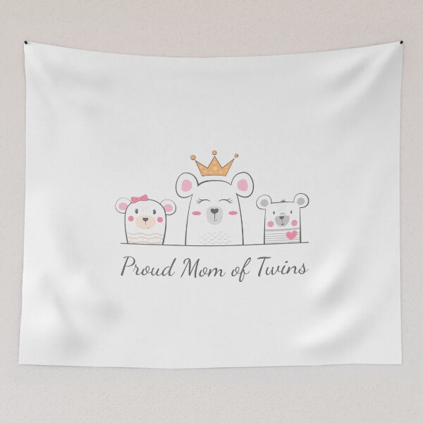 Item preview, Proud mom of twins (boy and girl) designed and sold by Blue-Fairy.
