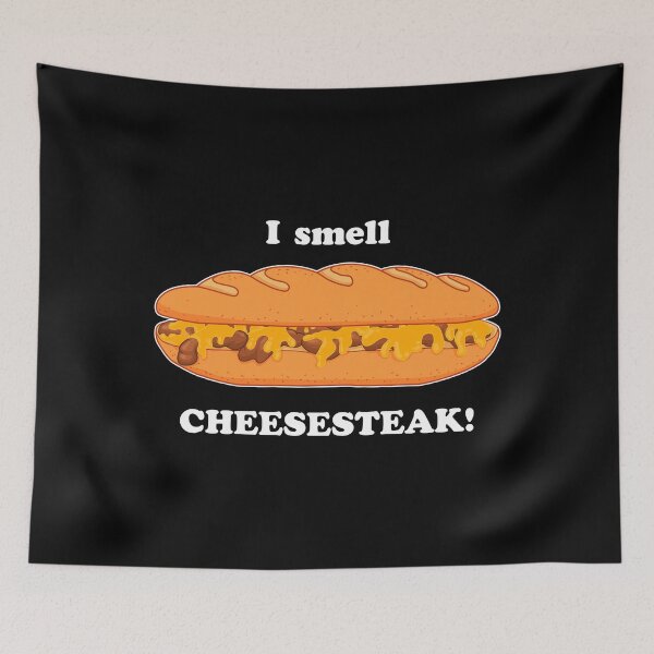 Item preview, Gráfico divertido de amante de la comida de Filadelfia que huele a queso bistec designed and sold by jakehughes2015.