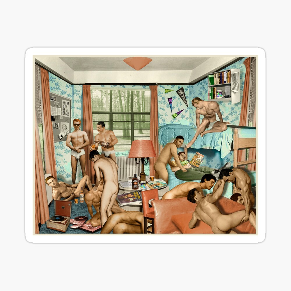 His First Gay Orgy Poster