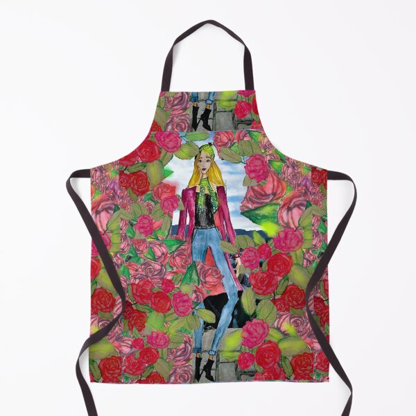 Item preview, BLONDIE FASHIONISTA WITH ROSES designed and sold by IvanaKada.