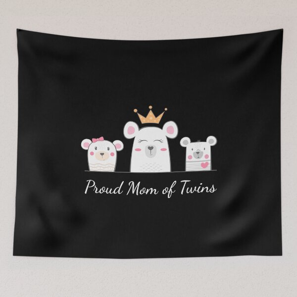 Item preview, Proud mom of twins (boy and girl) designed and sold by Blue-Fairy.