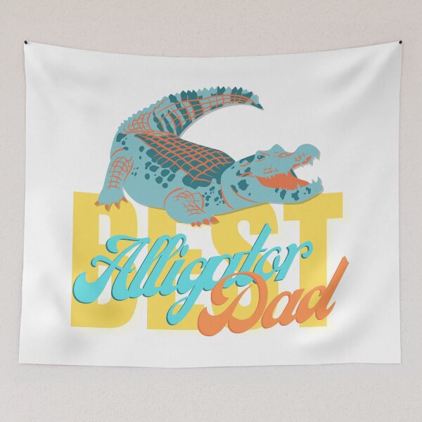 Item preview, Best Alligator Dad Ever designed and sold by Nathalie Aynié.