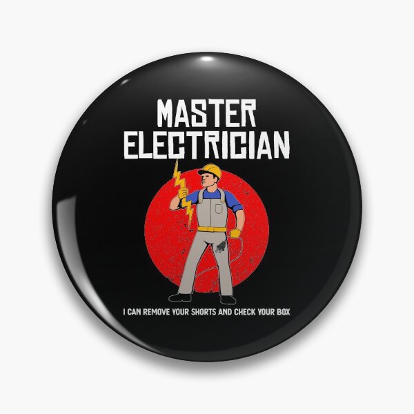 Item preview, Funny Remove Your Shorts Check Your Box Master Electrician print designed and sold by jakehughes2015.
