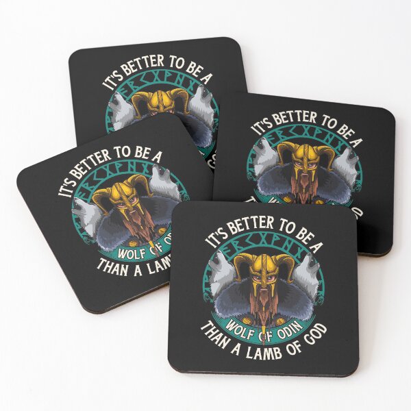 Item preview, Its Better To Be A Wolf Of Odin Than A Lamb Of God designed and sold by perfectpresents.