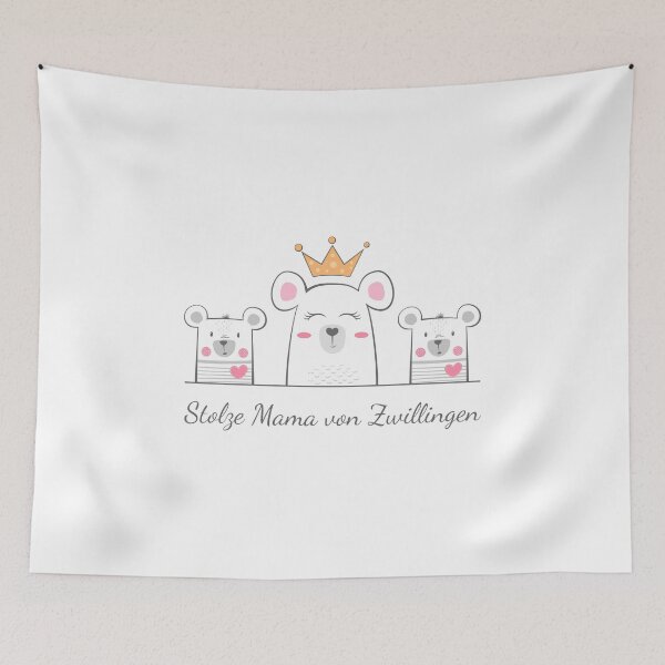 Item preview, Proud mom of twins (boy and boy) designed and sold by Blue-Fairy.