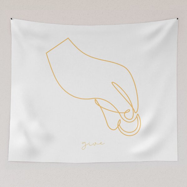 Item preview, Monoline Hand (Give) designed and sold by Nathalie Aynié.