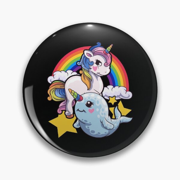 Item preview, Cute Horned Narwhal And Unicorn Animal Friends designed and sold by perfectpresents.