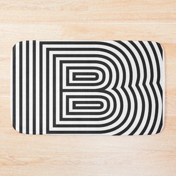 Item preview, Monogram letter "B" in Op Art style designed and sold by TrueType.