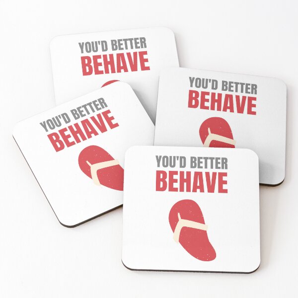 Item preview, You'd Better Behave Or You'll Get La Chancla designed and sold by Nathalie Aynié.