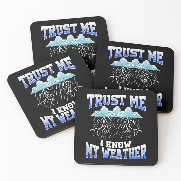 Item preview, Funny Trust Me I Know My Weather Meteorologist Pun designed and sold by perfectpresents.