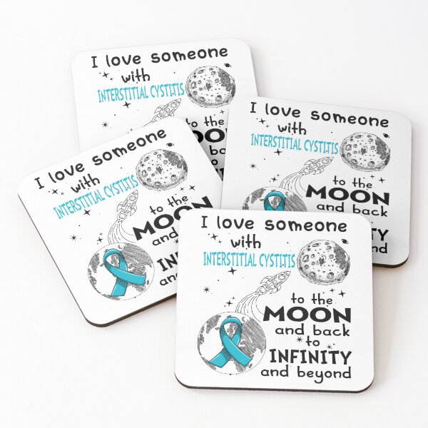 Item preview, I Love Someone With Interstitial Cystitis To The Moon And Back designed and sold by heppenp.