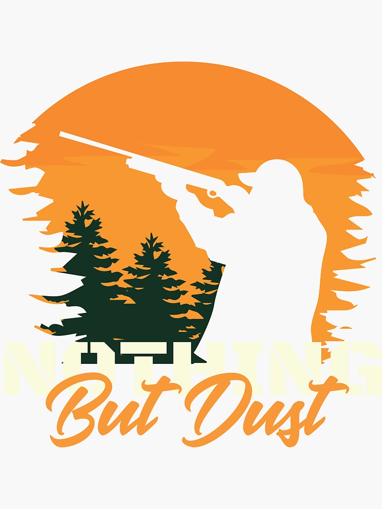 "Trap shooting Design for a Trap shooters" Sticker by THaDesign Redbubble