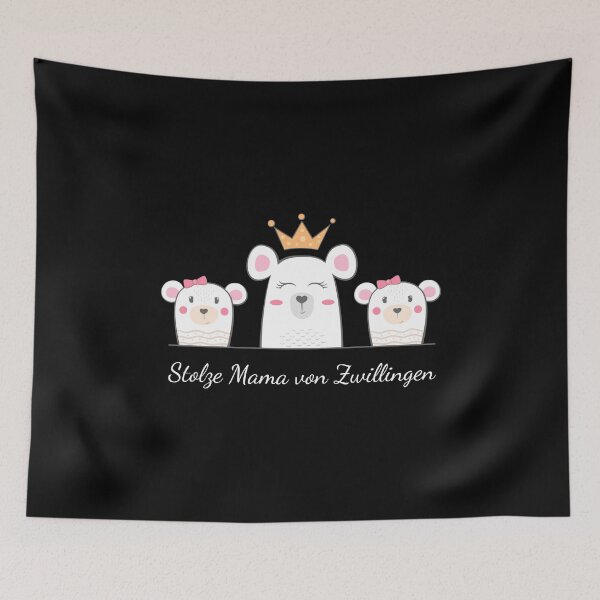 Item preview, Proud mom of twins (girl and girl) designed and sold by Blue-Fairy.