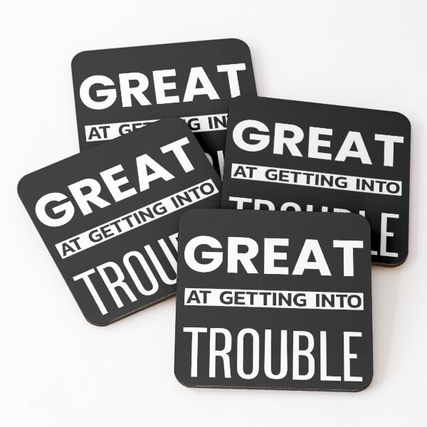 Item preview, Great at getting into trouble ,Funny trouble ,Momma and Me problems designed and sold by benzy31.