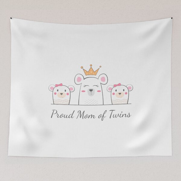 Item preview, Proud mom of twins (girl and girl) designed and sold by Blue-Fairy.