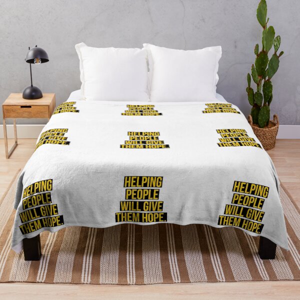 Item preview, Helping people will give them hope. Simple design designed and sold by Andrew Hopgood.