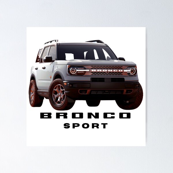 Item preview, Ford Bronco Sport - Cactus Gray designed and sold by love-at1st-gear.