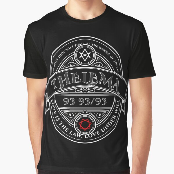 Item preview, The Law of Thelema designed and sold by BrimstoneApp.