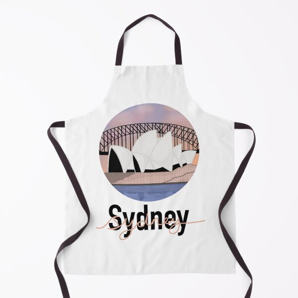 Item preview, Sydney Harbour Sunset with Lettering designed and sold by DHDoodles.