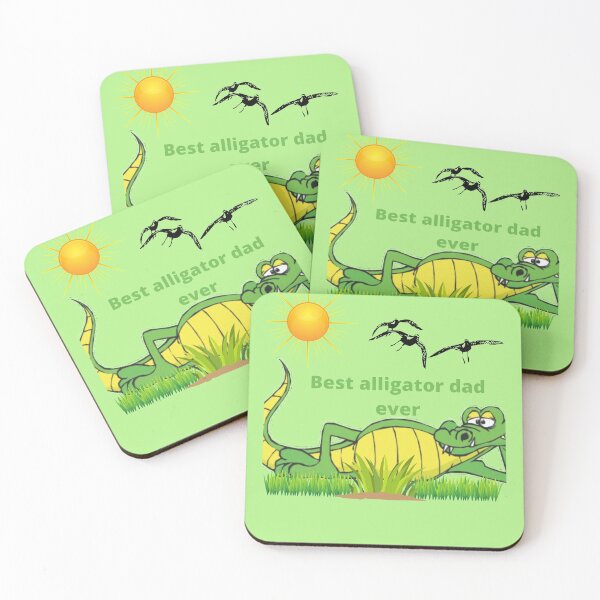 Item preview, Best Alligator Dad Ever designed and sold by Suzie-Mara.