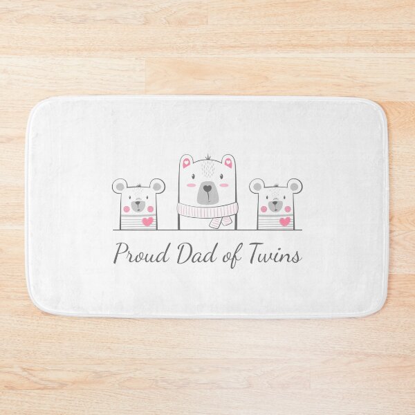 Item preview, Proud dad of twins (boy and boy) designed and sold by Blue-Fairy.