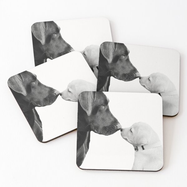 Item preview, Lab Dogs Looking at Each Other designed and sold by kristiclaud.