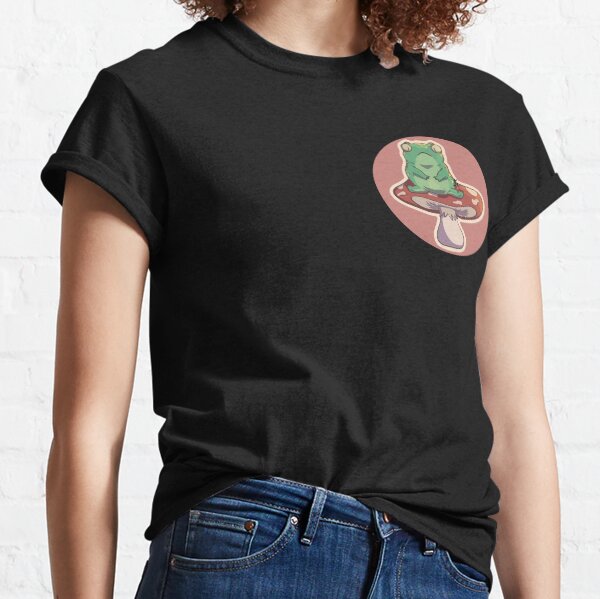 frog on a mushroom Classic T-Shirt