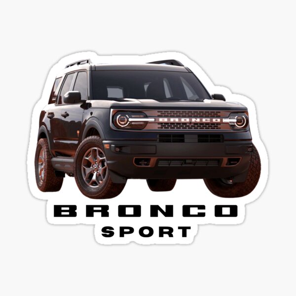 Ford Bronco Sport - Black Sticker