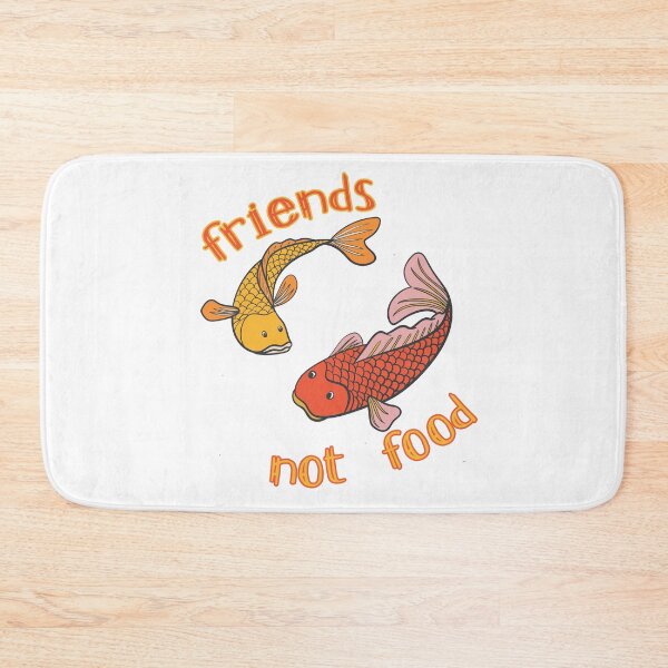 Item preview, Fish: Friends not food! Vegetarian / vegan designed and sold by incurablehippie.