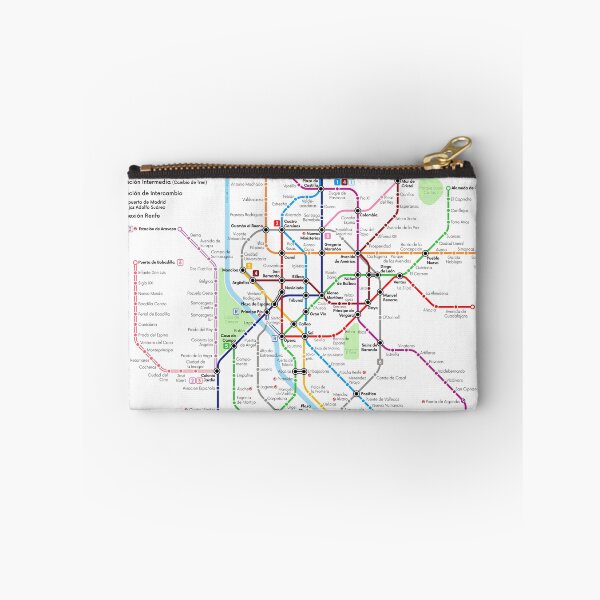 Aperçu de l'œuvre Plan du métro de Madrid créée et vendue par Sergio's Maps and Graphics.