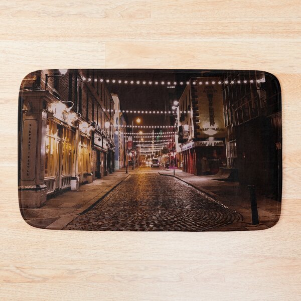 Item preview, Dublin at night designed and sold by FigureAndFold.