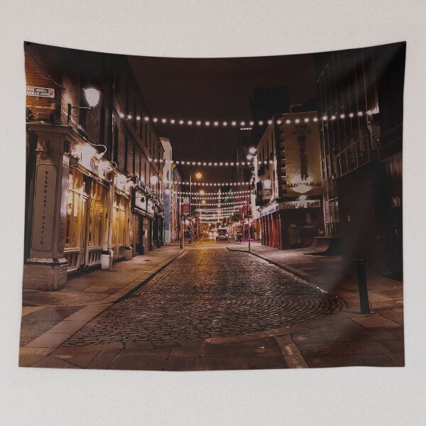 Item preview, Dublin at night designed and sold by FigureAndFold.