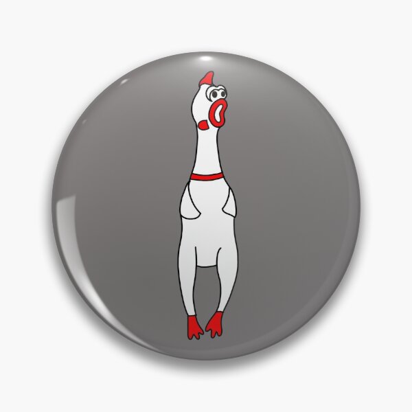 Item preview, Ignorant Rubber Chicken - White Tattoo Design designed and sold by 10pmCreations.