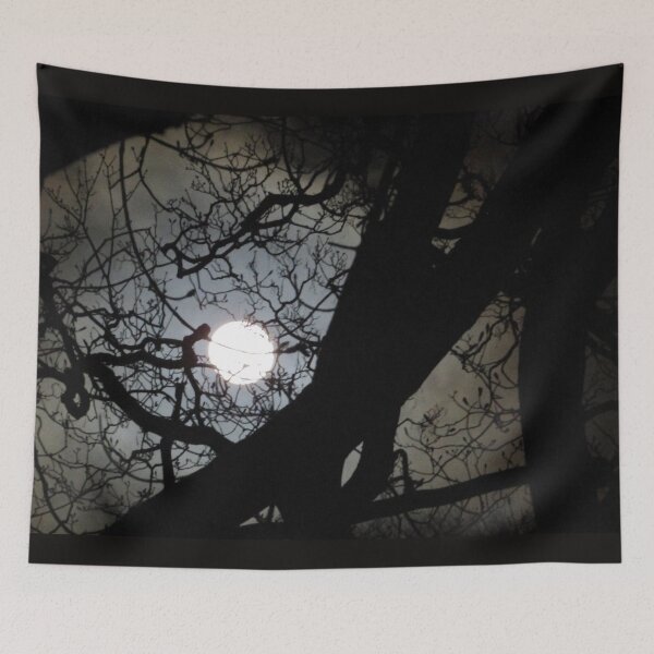 Item preview, Moon lit sky in the trees, photo 2  designed and sold by Andrew Morrell.