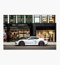 Porsche Cayman GT4 Fotodruck