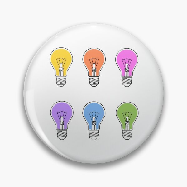 Item preview,  lightbulbs rainbow colors  multipack designed and sold by weilertsen.