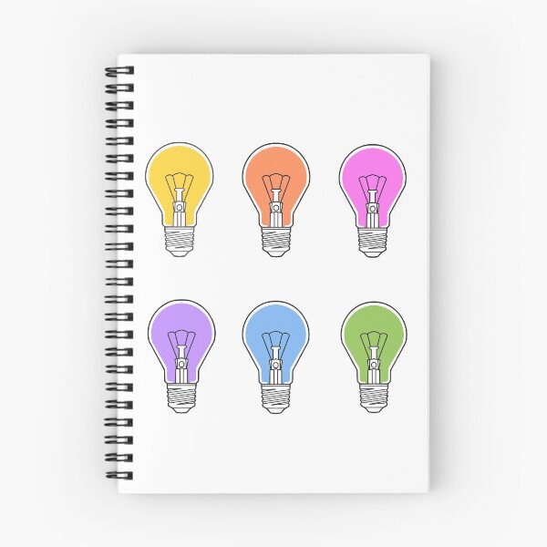 Item preview,  lightbulbs rainbow colors  multipack designed and sold by weilertsen.