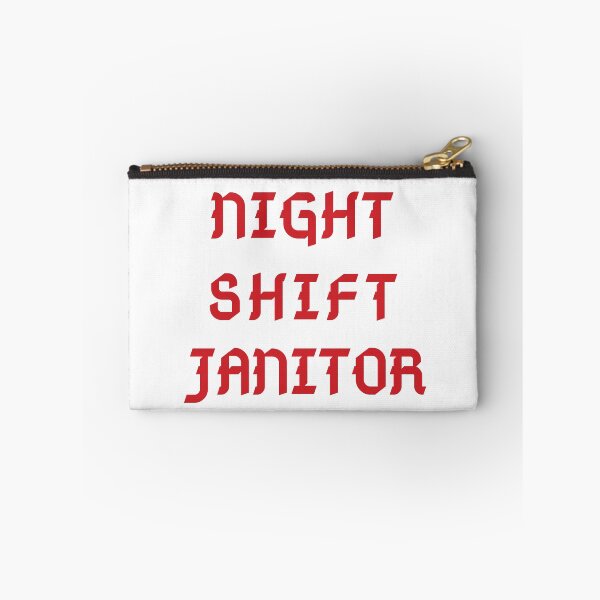 Item preview, Night Shift Janitor designed and sold by Beshtawi Store.